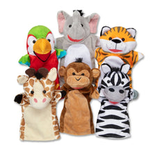 MELISSA & DOUG | Safari Buddies Hand Puppets 2+ years | 46009118