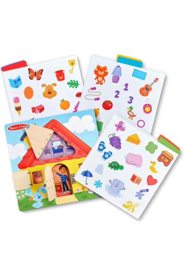 MELISSA & DOUG | BlueÃ¢â‚¬â„¢S Clues & You! Wooden Activity Board With Clue Cards | 46033042