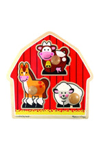 MELISSA & DOUG | Barnyard Animals Jumbo Knob | 46002054