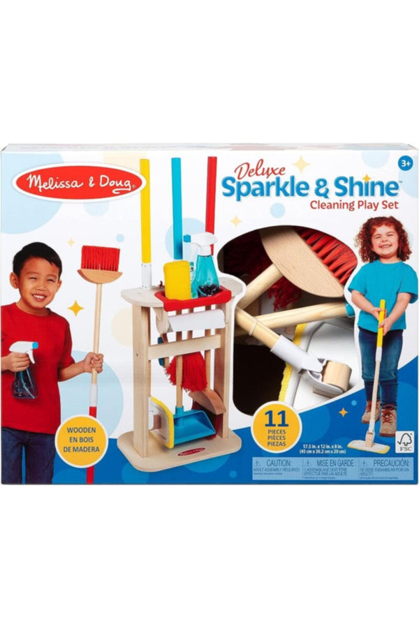 MELISSA & DOUG | Deluxe Sparkle & Shine Cleaning Play Set | 46030606