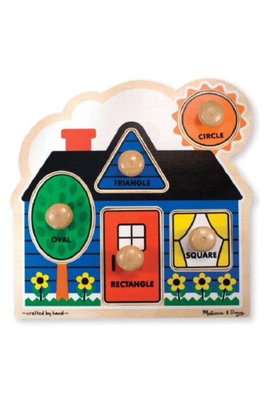 MELISSA & DOUG | First Shapes Jumbo Knob Puzzle | 46012053