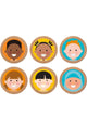 MELISSA & DOUG | GO Tots Wooden Roll & Ride Bus with 3 Disks | 46030738