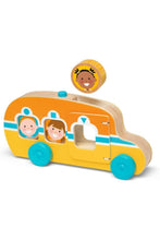 MELISSA & DOUG | GO Tots Wooden Roll & Ride Bus with 3 Disks | 46030738