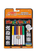 MELISSA & DOUG | Magic Velvet Pattern-Reveal Activity Kit - Animal | 46005397