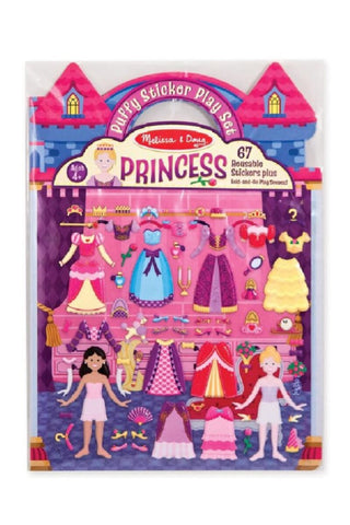 MELISSA & DOUG | Puffy Sticker Play Set - Princess | 46019100