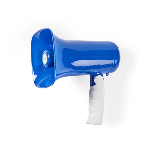 NEDIS | Megaphone Max 300mtrs - Mic Siren & Bluetooth | MEPH160BU