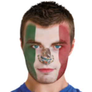 Quick Face Painting Kit with Brush (3 Packets) | Mexico |Â Minagination