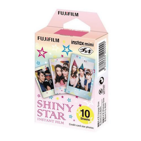 FujiFilm Instax Mini Shiny Star Instant Film 10 Exposures | MFFPIINFLSTAR