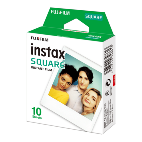 FujiFilm Instax Square Instant Film Pack (10 SH) | MFFPIINFSQWW1