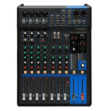 YAMAHA | Analog Mixing Console  Compact Mixer with 10 Input Channels, SPX Digital Effects, USB Audio Functions and D-PRE Mic Preamps | MG10XUF