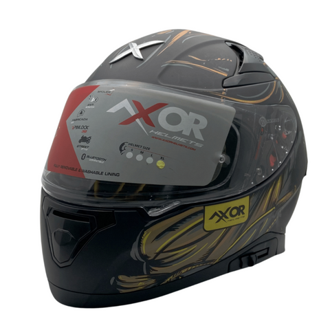 Axor Apex Sea Devil Motorsport Helmet  | MGS-009