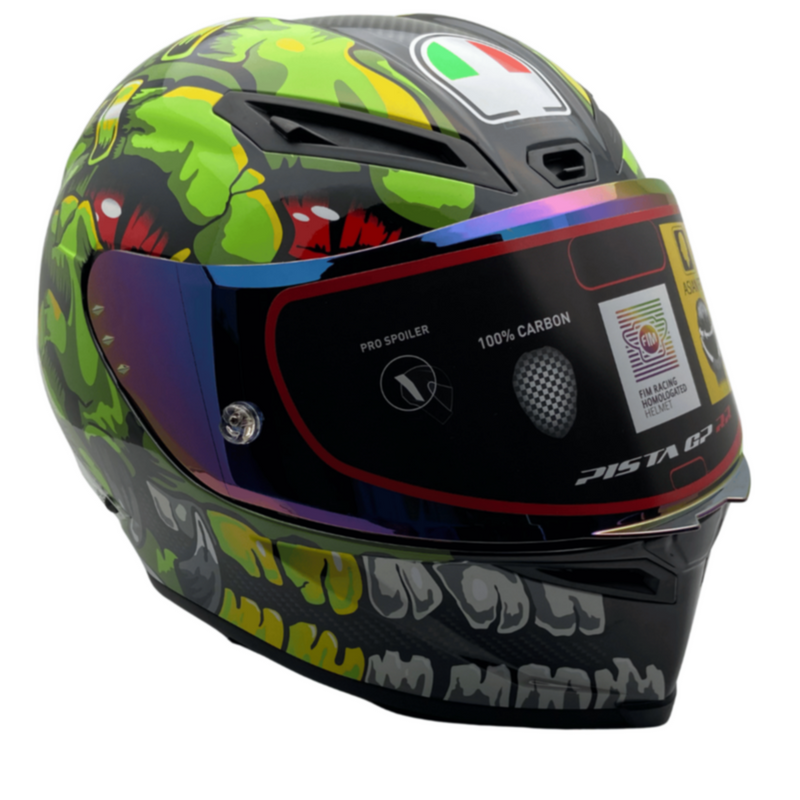 Green Raptor Motorsport Helmet Medium | MGS-011