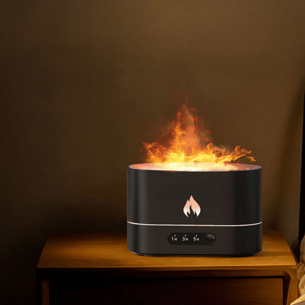 Aroma Lamp Diffuser Humidifier - Black | MGS-028