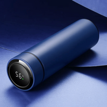 LED Smart Insulation Thermos Bottle - Blue | MGS-031