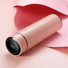 LED Smart Insulation Thermos Bottle - Pink | MGS-032