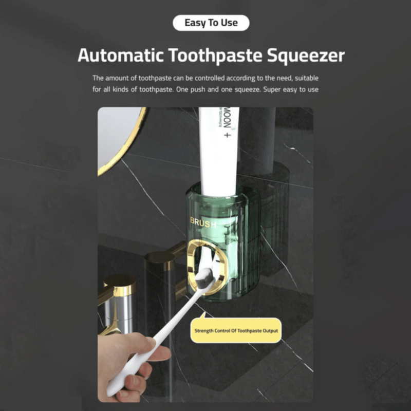 Wall-Mounted Toothpaste Dispenser and Squeezer | MGS-040