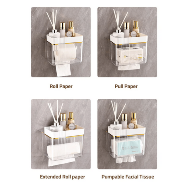 Wall-Mounted Tissue Paper Holder | MGS-042