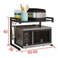Expandable Microwave Oven Rack | MGS-043