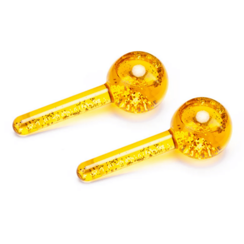 Beauty Ice Ball Facial Massager - Yellow | MGS-053