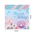 Mermaid Birthday Party Decoration 64Pcs | MGS-065