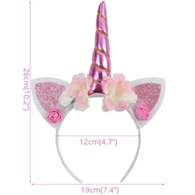 Unicorn Headband with Sash Paper Party decoration | MGS-067