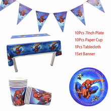Mega Spider Man Super Hero Set Birthday Decoration 136Pcs | MGS-069