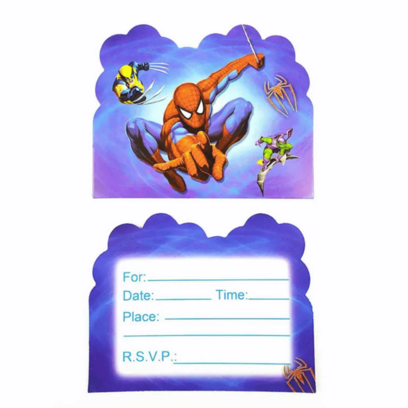 Mega Spider Man Super Hero Set Birthday Decoration 136Pcs | MGS-069