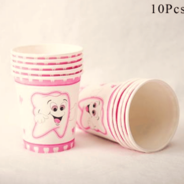 My First Tooth Theme Party Decoration for Girl 52Pcs | MGS-073