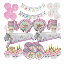 Unicorn Theme Birthday Decoration Set C 83Pcs | MGS-074