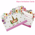 Unicorn B Birthday Party Decoration 60Pcs | MGS-079