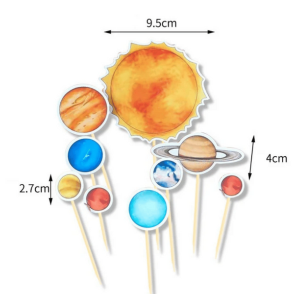 Space Theme Birthday Party Decoration 119Pcs | MGS-080
