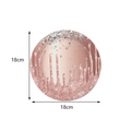 Pink Rose Gold Party  Decoration 86Pcs | MGS-081