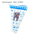 My First Tooth A Theme Party Decoration for Boy 62Pcs | MGS-084