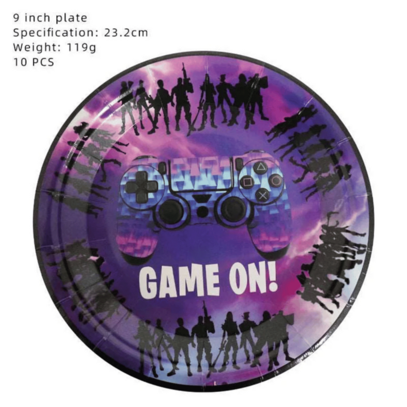 Game Fortress Theme Birthday Party Decorations MINI Set 41Pcs | MGS-086