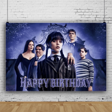 Wednesday Theme Birthday Party Decorations 62Pcs | MGS-087