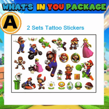 Super Mario Theme Birthday Party Decorations 64Pcs | MGS-089