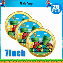 Super Mario Theme Birthday Party Decorations 64Pcs | MGS-089