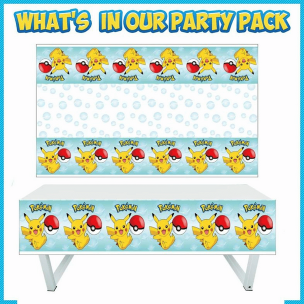 Pokemon Theme Birthday Party Decorations 73Pcs | MGS-090