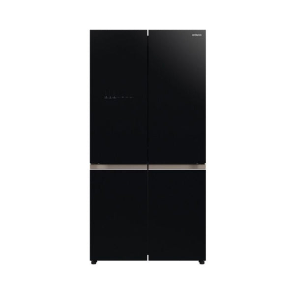 HITACHI | Refrigerator Side By Side 720 litrs French Door Black | RWB720VK0GBKÂ
