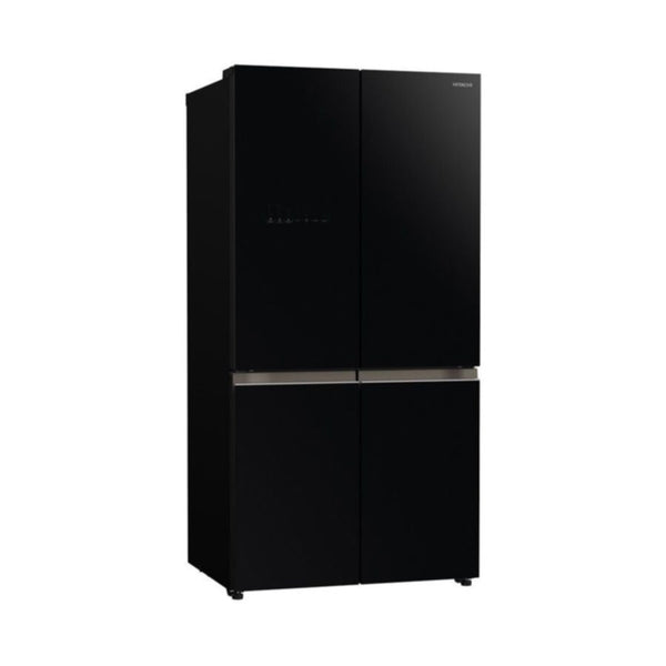 HITACHI | Refrigerator Side By Side 720 litrs French Door Black | RWB720VK0GBKÂ