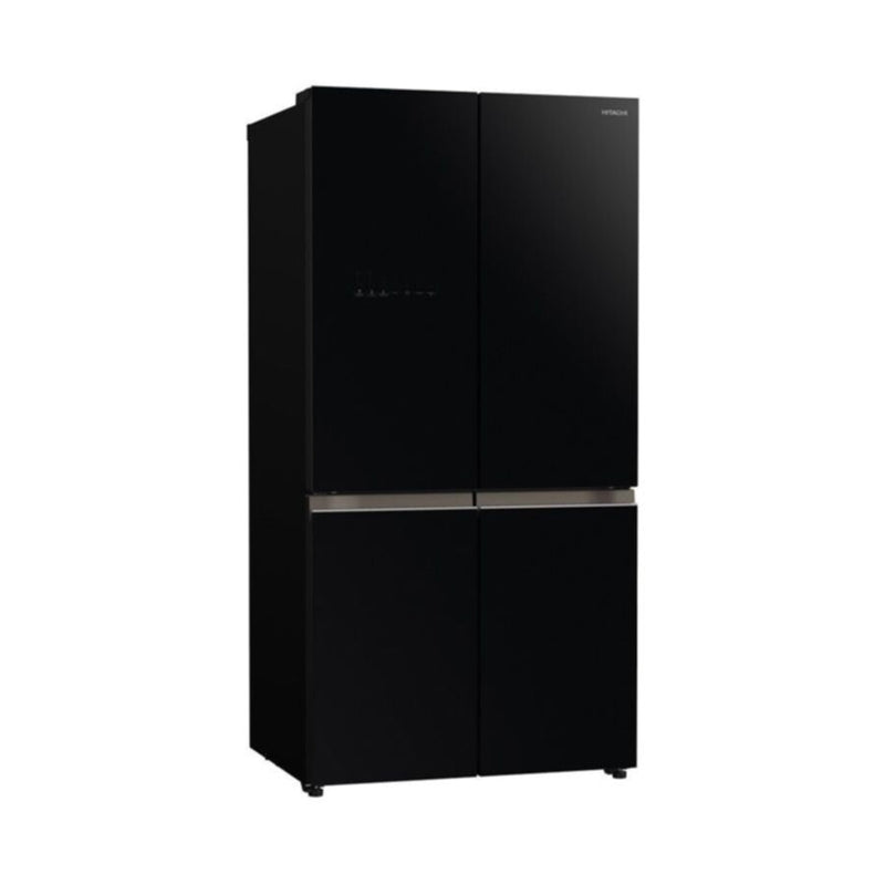HITACHI | Refrigerator Side By Side 720 litrs French Door Black | RWB720VK0GBKÂ