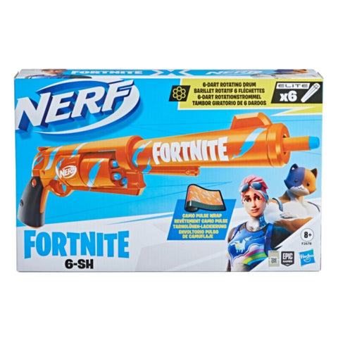 HASBRO | Nerf Fortnite 6 Sh Toy | HSO106TOY01144