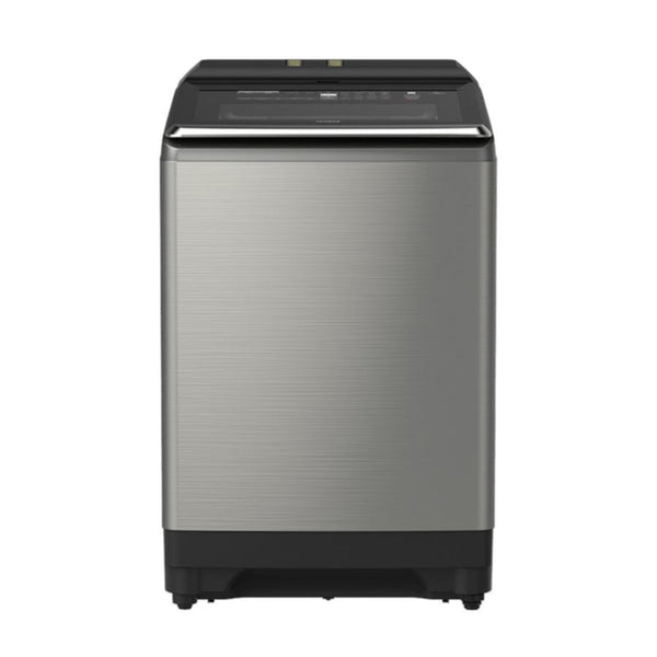 HITACHI | Washing Machine Auto Dosage Top Loading - Dual Jet, Built in Heater Dual Jet Series 25kg Silver | SF-250ZFVAD