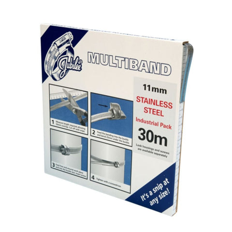 JUBILEE | Band Strap S.Steel 30 Mtr | MB1802