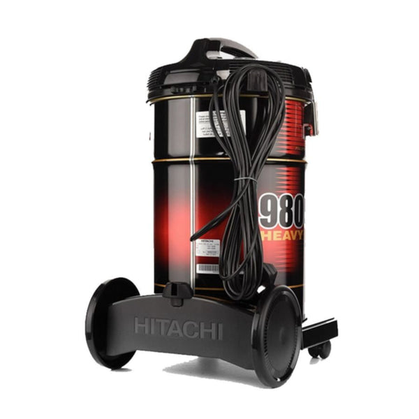 HITACHI | Vacuum Cleaner Drum Type 2300W 21Ltr Black & Red | CV9800YJ240QBR