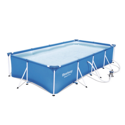 BESTWAY | Family Splash Frame Pool Set 157" x 83" x 32"/4.0m x 2.11m x 81cm 5700L 56424 | BES115TOY00100