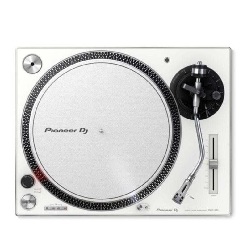 PIONEER | DJ Turntable High-Torque, Direct Drive White | PLX-500-W