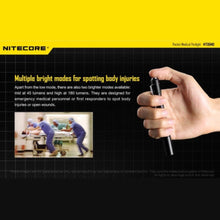 NITECORE | LED Medical Pen Light Flashlight 180 Lumens (Without Battery) | MT06MD