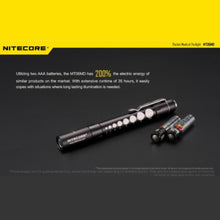 NITECORE | LED Medical Pen Light Flashlight 180 Lumens (Without Battery) | MT06MD