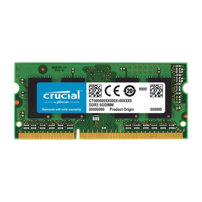 كروشال | ذاكرة DDR3L-1600 SODIMM سعة 8 جيجابايت | CT102464BF160B